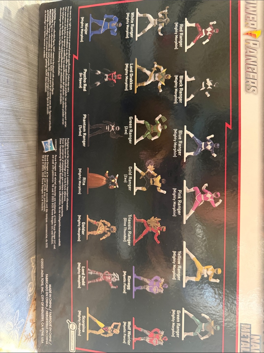 Power Ranger Mini Figure Set - Multicolor Kids Toy Collection - Picture 2 of 2